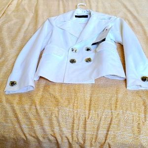 Dsquarded White Jacket Medium (size 44 italy)